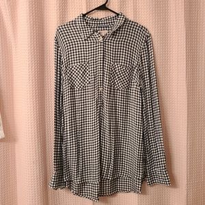 Long-sleeved Tunic Length Shirt